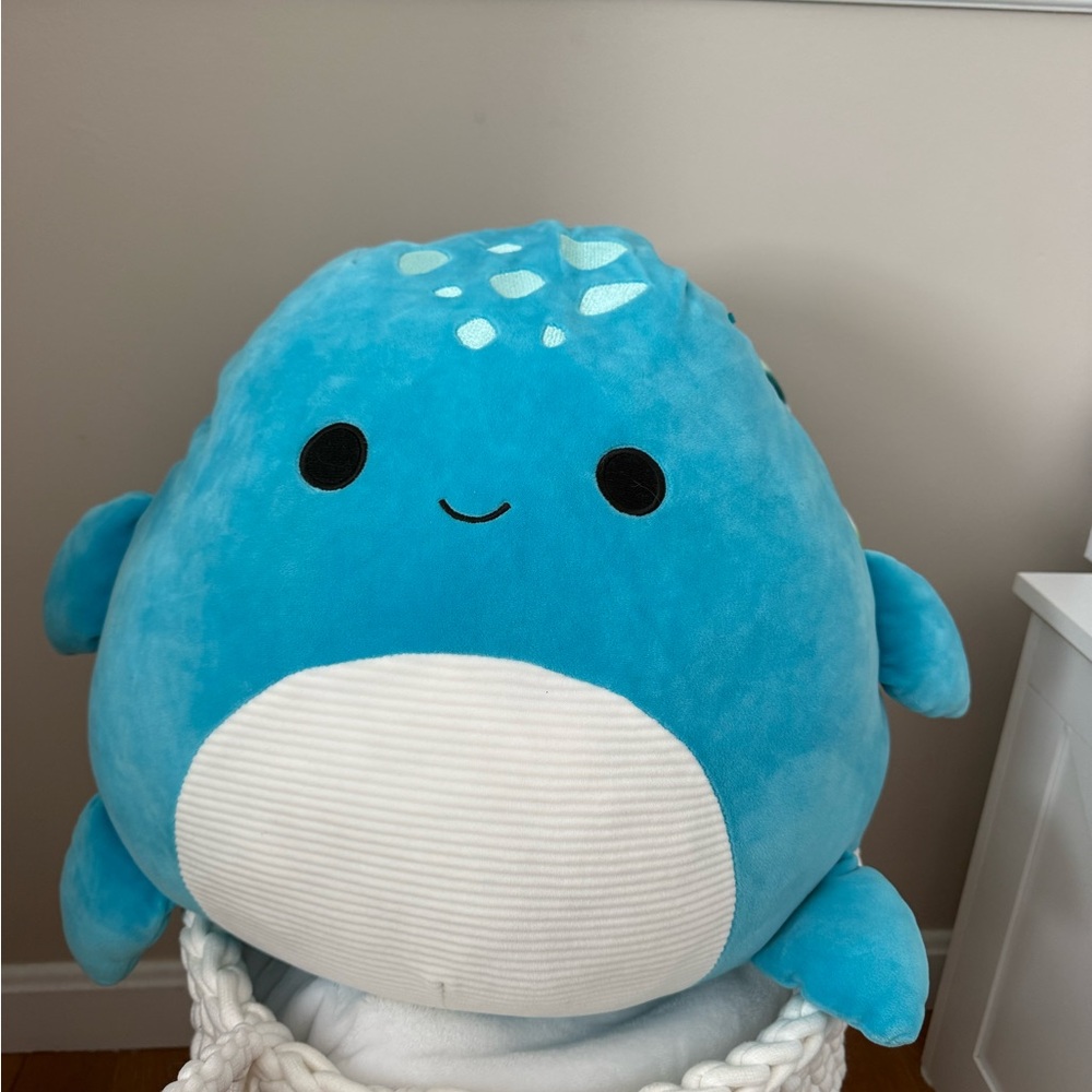 Squishmallows Jeff the Blue Sea Turtle 16”